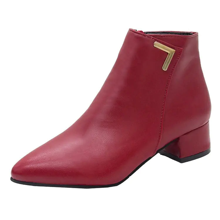 Women's Chelsea Boots - Non-Slip Martin Ankle Boots