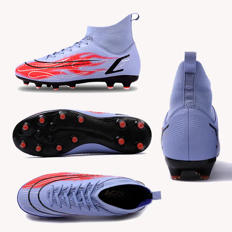 Men's Microfiber Outdoor Soccer Shoes for Kids