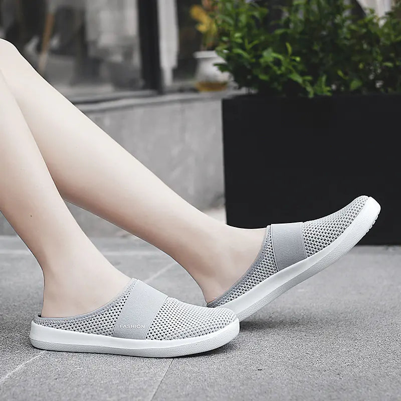 Summer Women's Baotou Mesh Hole Slippers