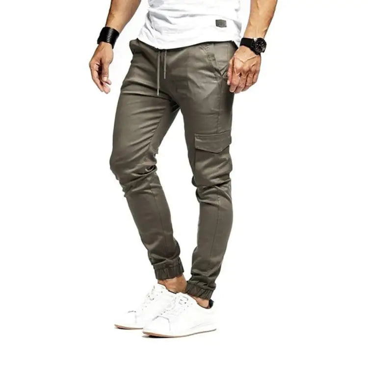 Men's Casual Solid Color Sports Trousers