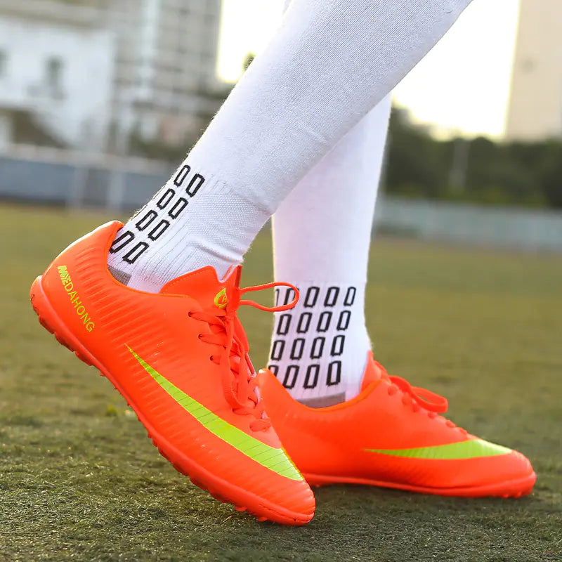 Classic Microfiber Outdoor Soccer Shoes for Adults