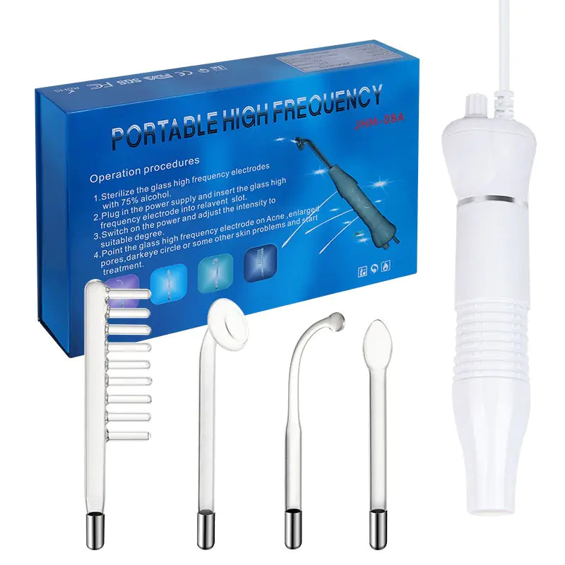 Portable High Frequency Skin Therapy Wand (Single Unit)
