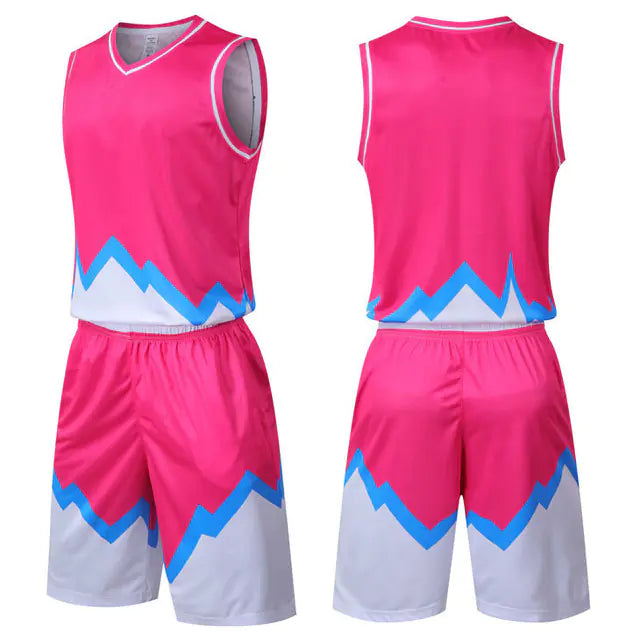 Men's Throwback Basketball Uniforms - Custom Jersey Set