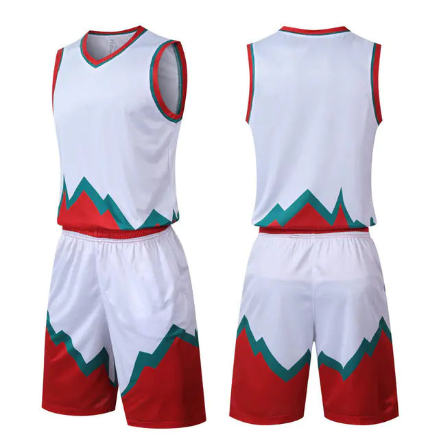Men's Throwback Basketball Uniforms - Custom Jersey Set