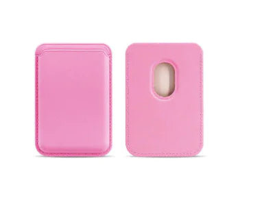 Magnetic Leather Card Holder Holder