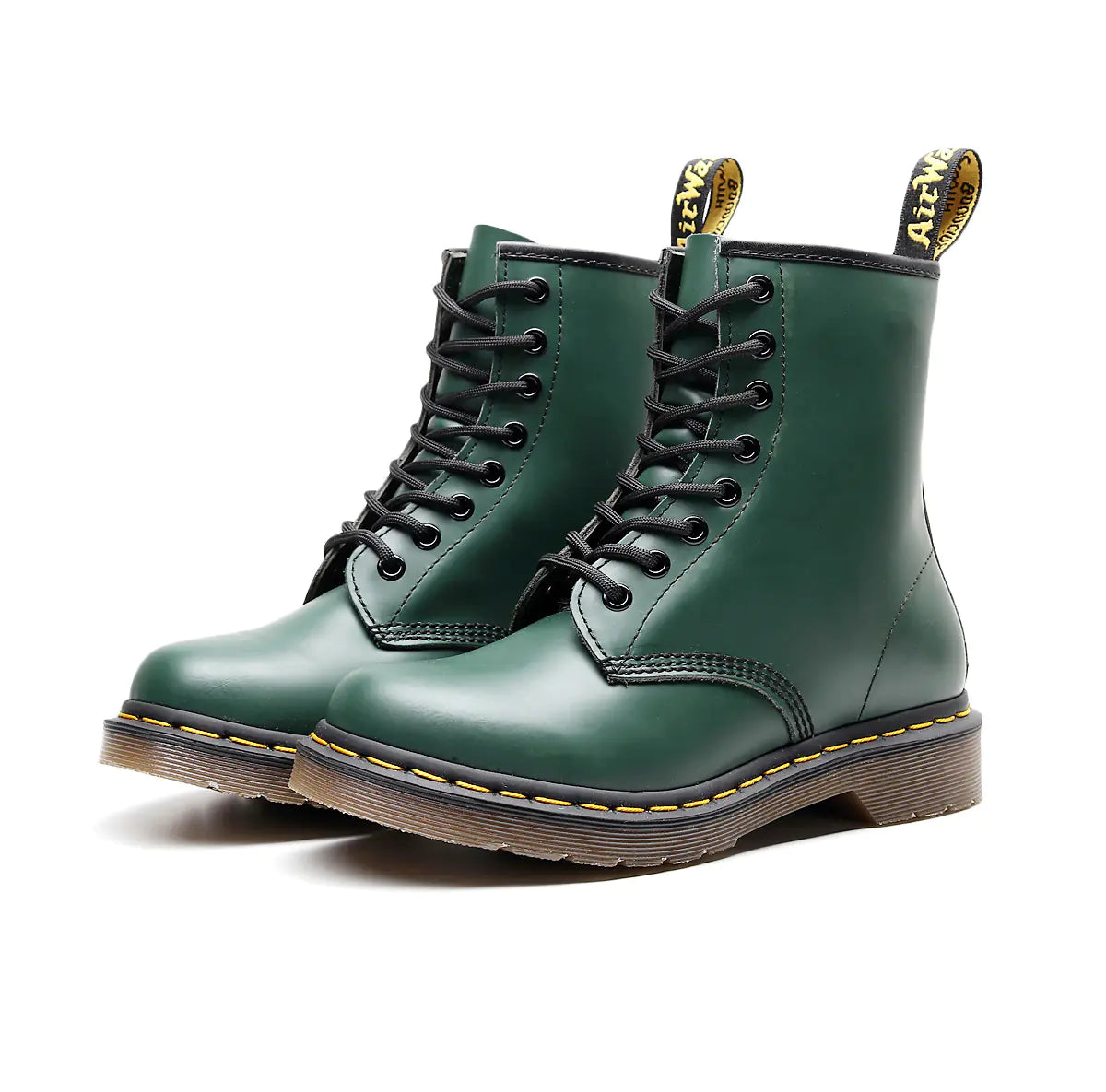 Women's Martin Boots - Trendy Leather Short Ankle Boots