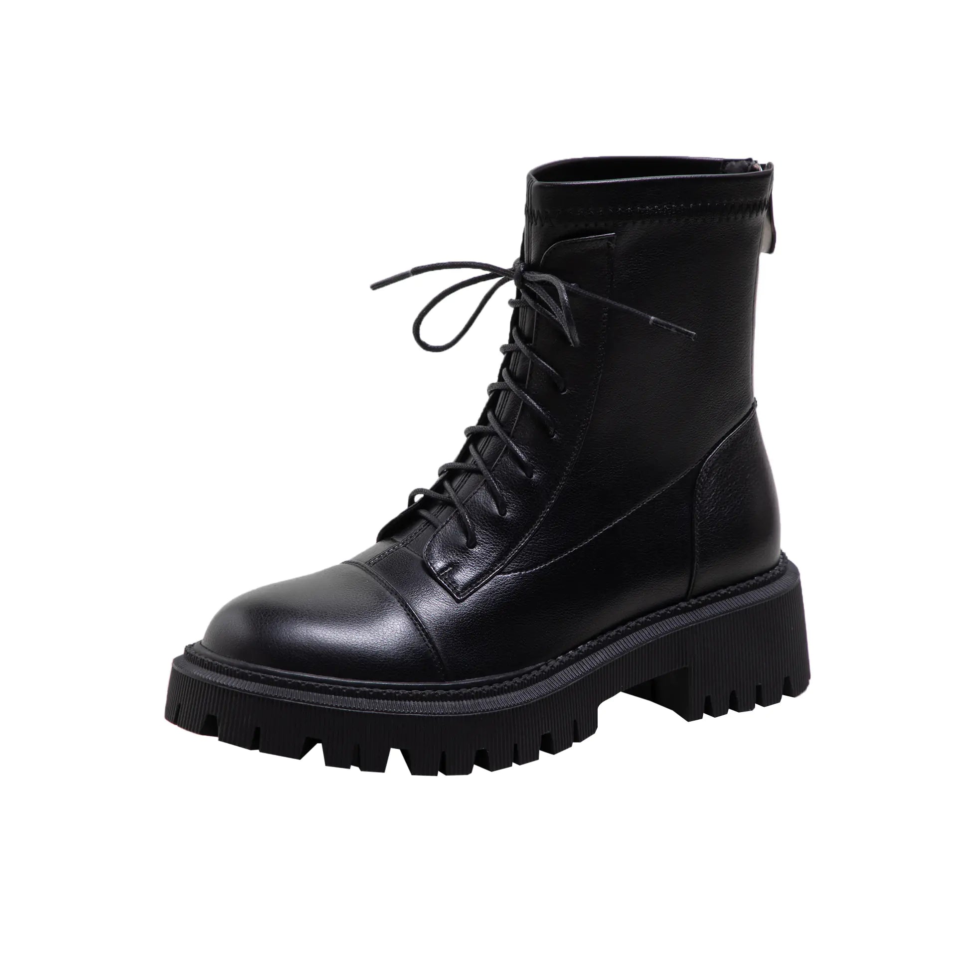 Thick-Soled Women's Martin Boots in British Style