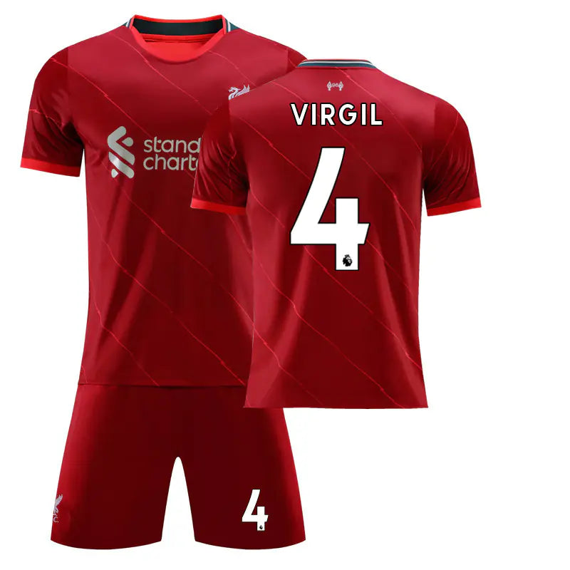 Soccer Jersey Set: Salah 11, Mane 10, Darwin 27