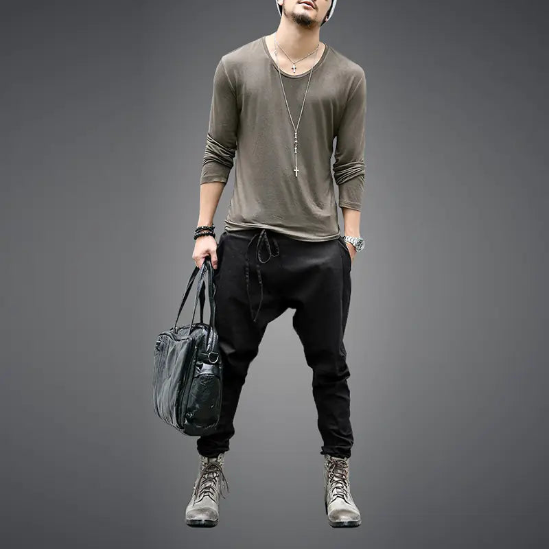 Zipper Pants, Casual Trousers, Pencil Pants