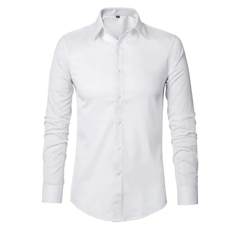 Summer Men's Slim Fit Long Sleeve Shirt