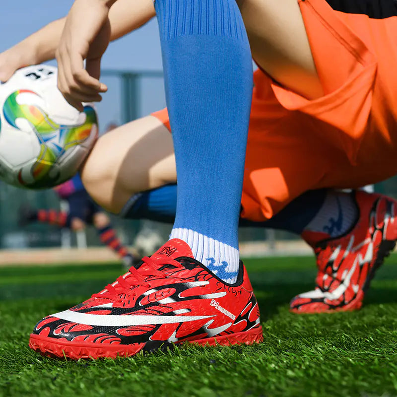 Indoor Soccer Shoes for Kids and Adults - Microfiber