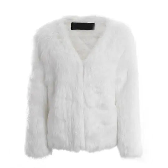 Faux Fur Short Jacket for Women