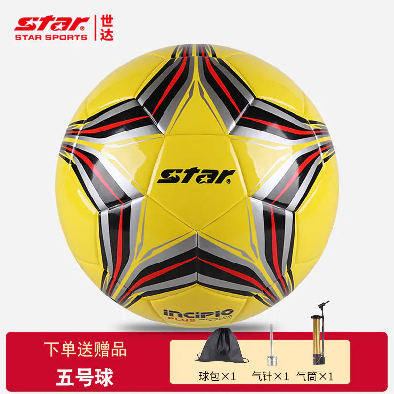 Star Soccer Ball for Kids and Adults - Professional Use