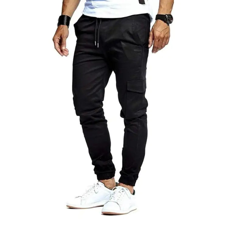Men's Casual Solid Color Sports Trousers