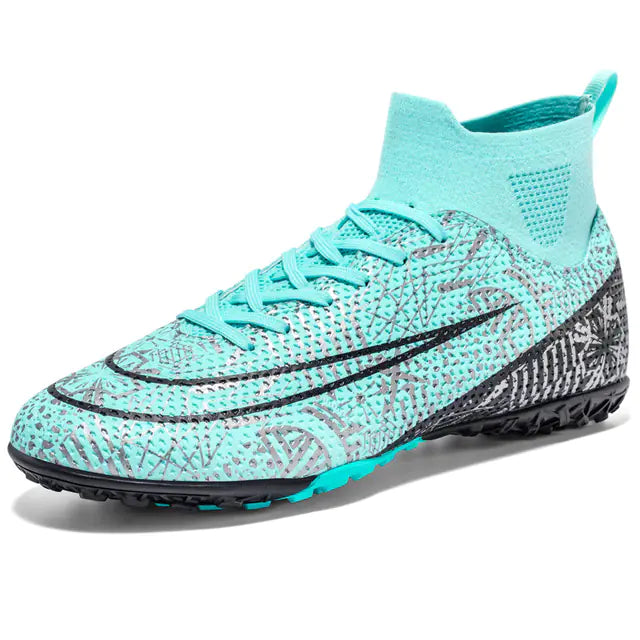 Men's Outdoor Soccer Shoes in Microfiber Material