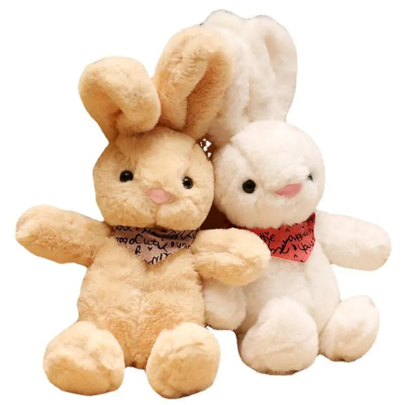 Cute Long-Eared Cartoon Plush Rabbit Toy