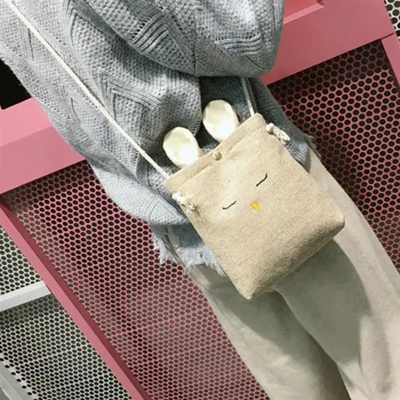 Women's Mini Canvas Shoulder Satchel Bag