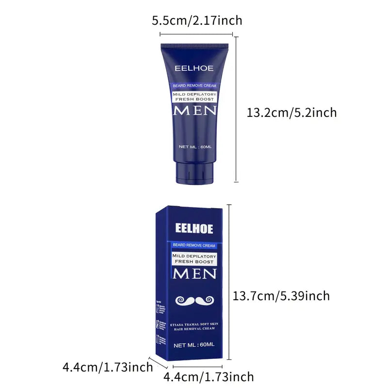 Gentle Men's Hair Removal Cream, 2.03 Fl Oz