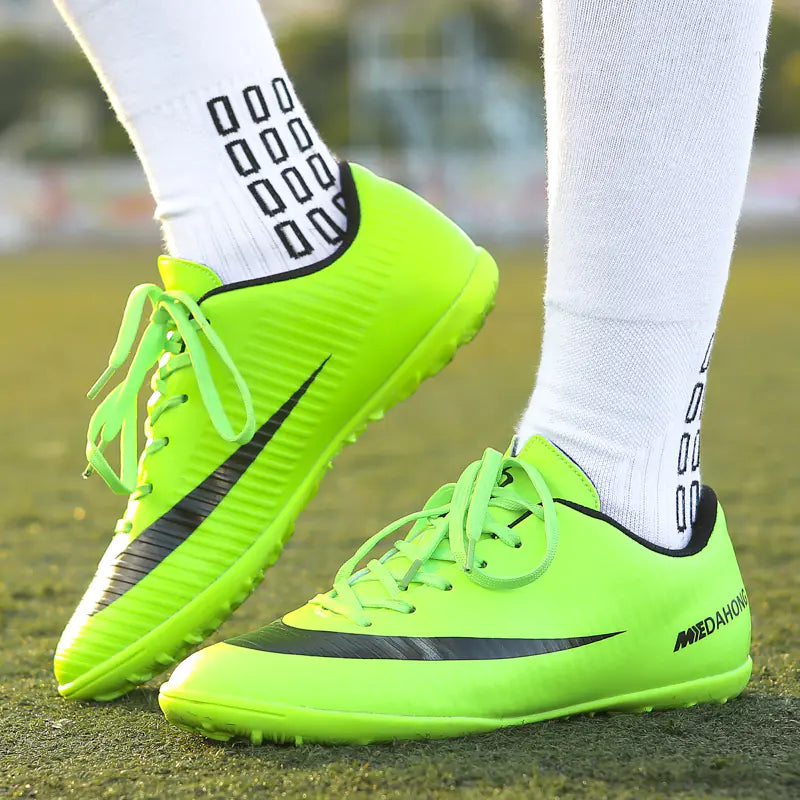 Classic Microfiber Outdoor Soccer Shoes for Adults
