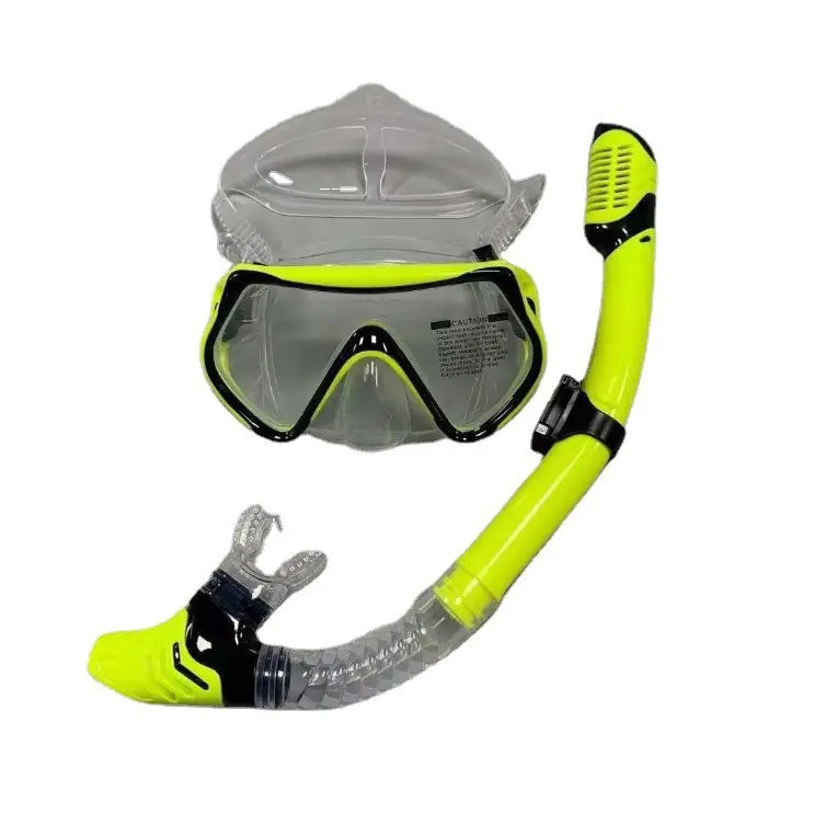 Full Dry Snorkel Mask Set for Adults - Anti-Fog