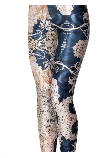 Fashion Printed Leggings for Women - Colorful Pencil Pants
