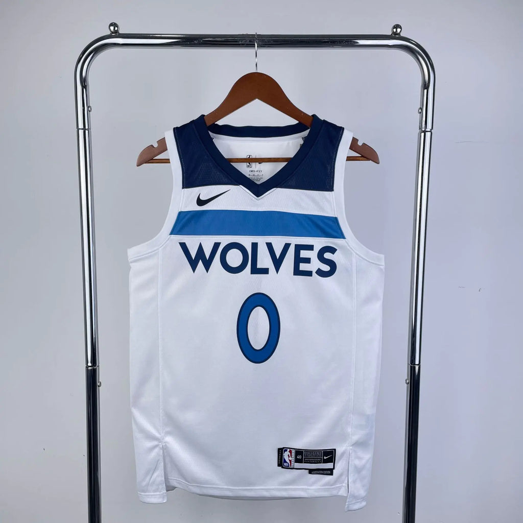 2023 Season Timberwolves Home White NBA Jerseys