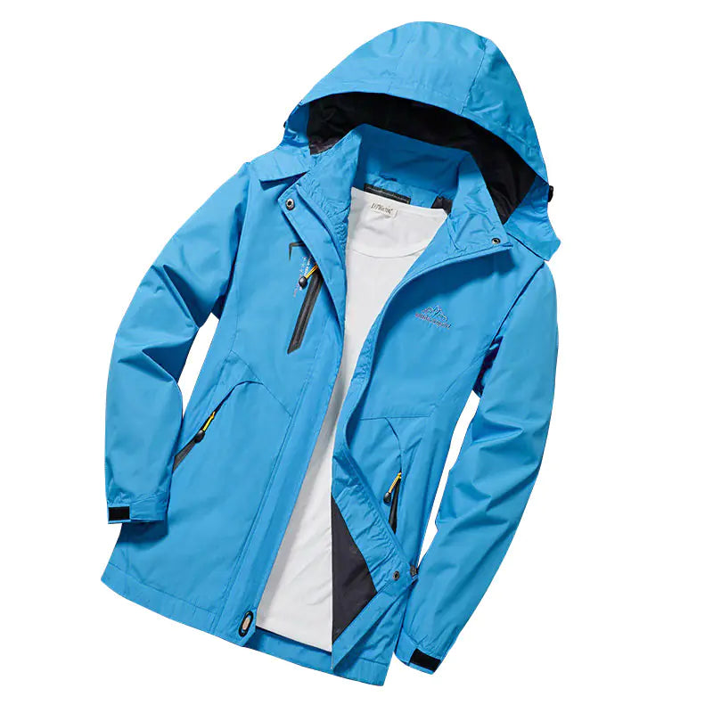 Outdoor Thin Waterproof Jacket for Men and Women