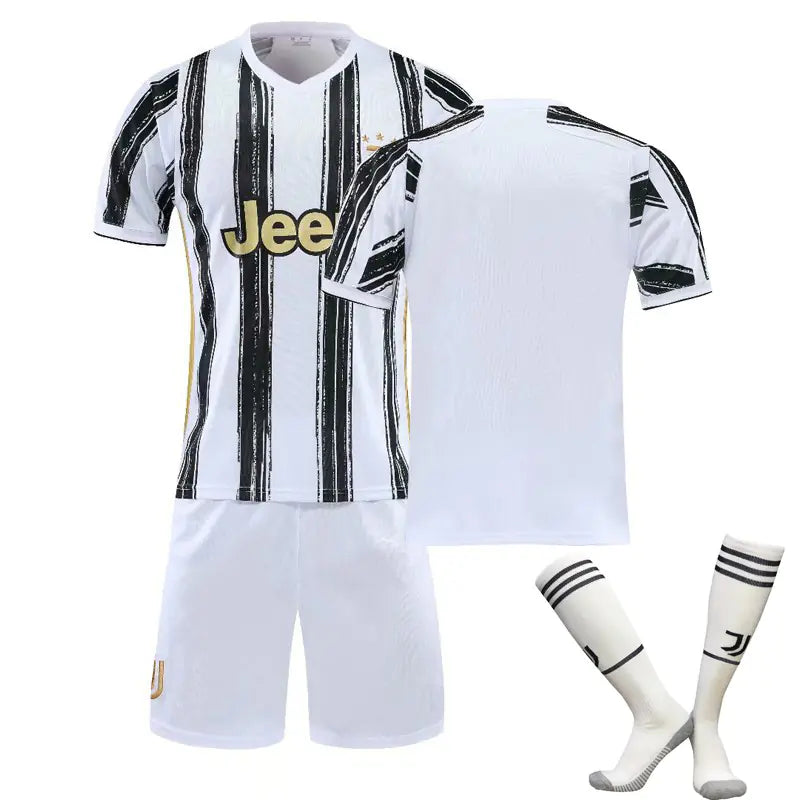 2021 Juventus Home Gold Jersey with Socks, Ronaldo 7