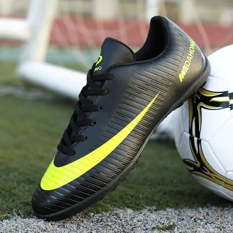 Classic Microfiber Outdoor Soccer Shoes for Adults