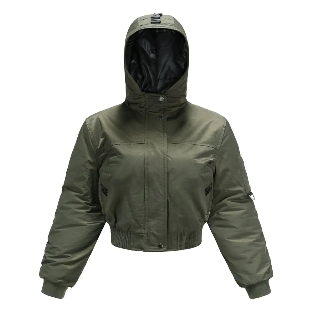 Casual Loose Long Sleeve Cotton Jacket for Women