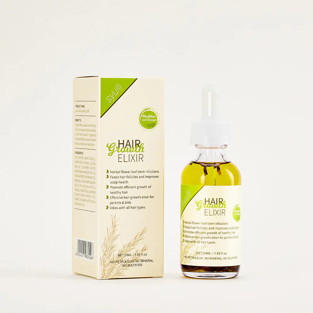 Herbal Hair Growth Oil with Rosemary Repair Essence