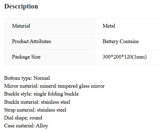 Men's Quartz Sports Watch