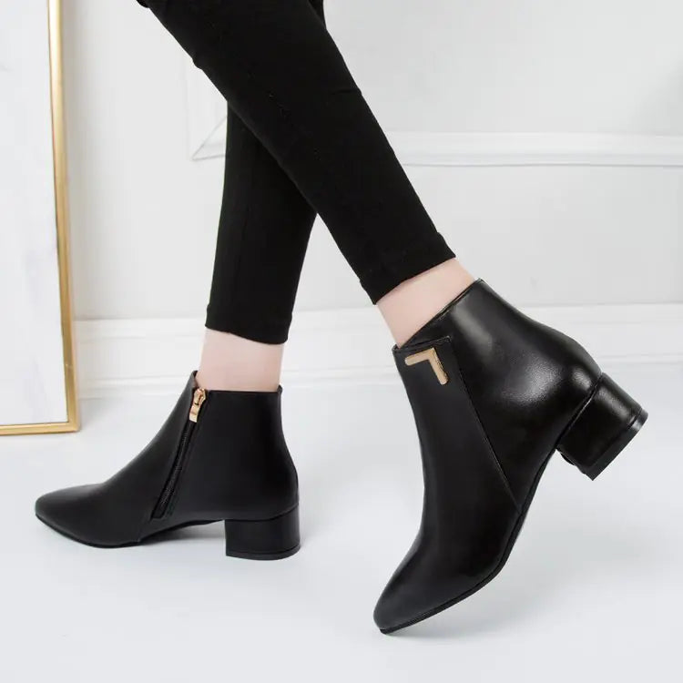 Women's Chelsea Boots - Non-Slip Martin Ankle Boots