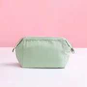 Portable Waterproof Solid Color Makeup Bag for Travel