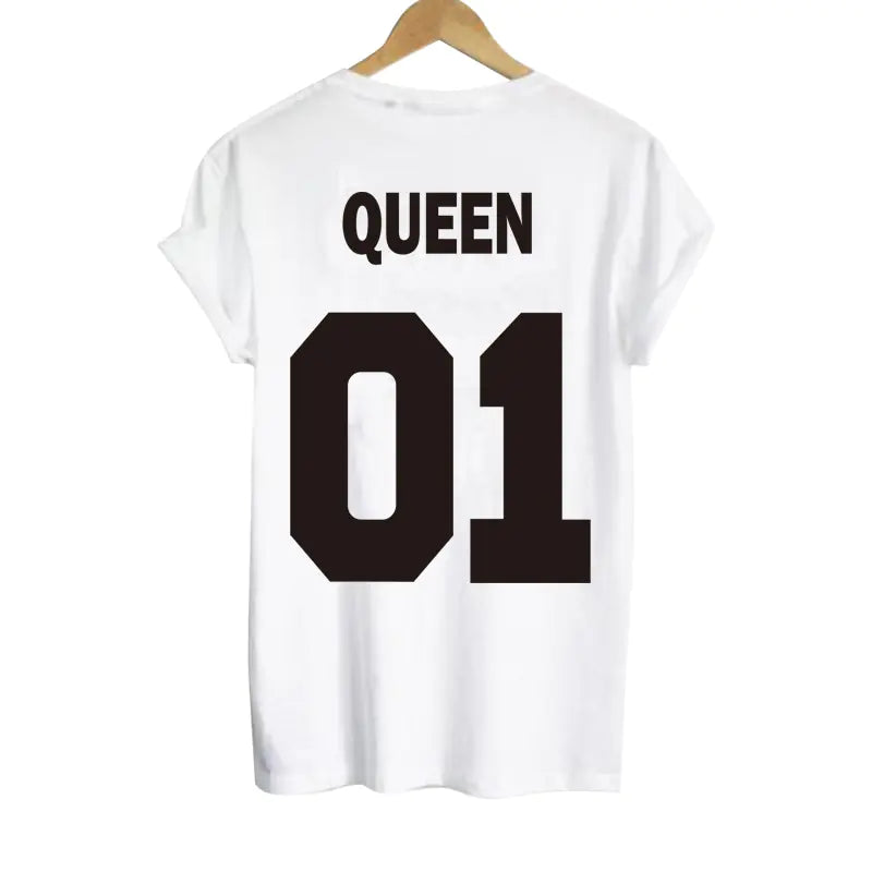 King and Queen Couple Short Sleeve T-Shirts