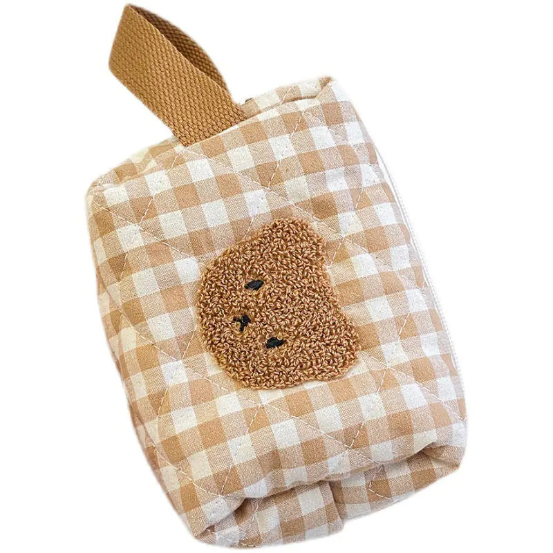 Cute Bear Makeup Pouch - Large Capacity Cosmetic Case