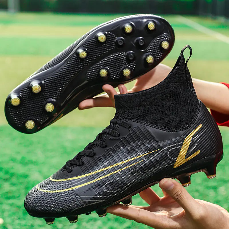 Men's Microfiber Outdoor Soccer Shoes for Kids