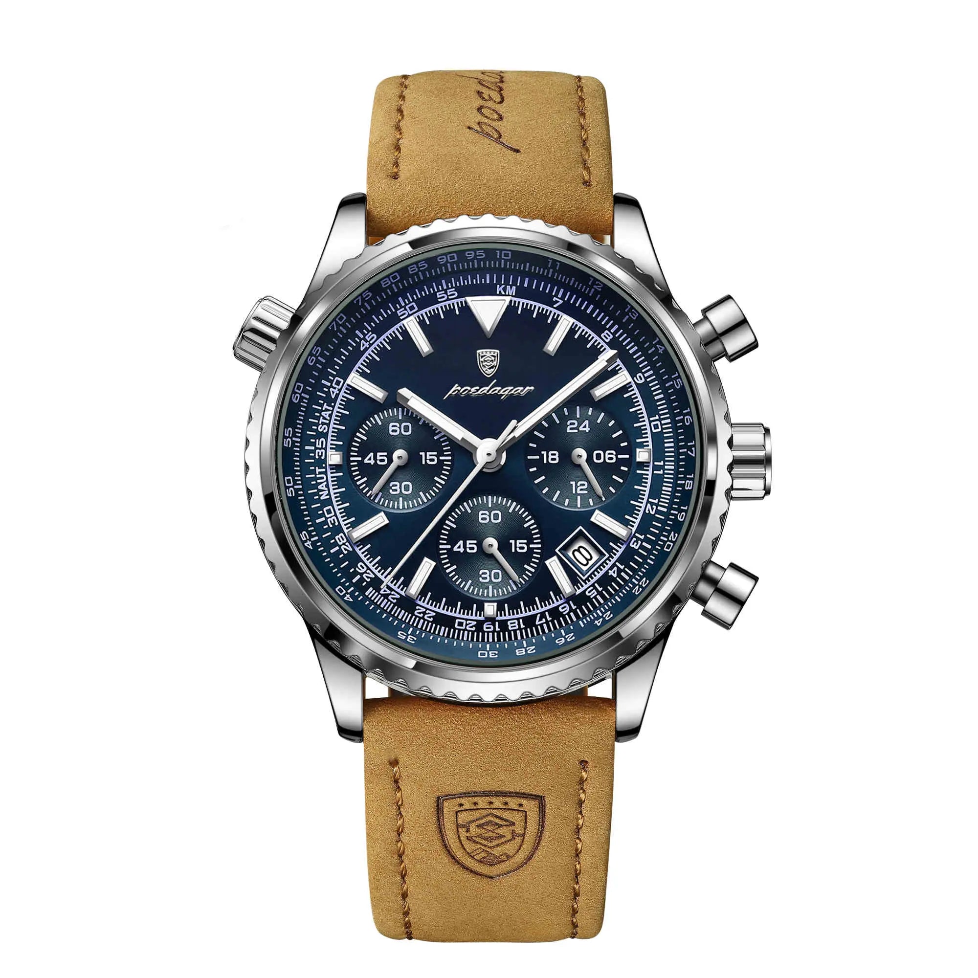 Leather Quartz Watch