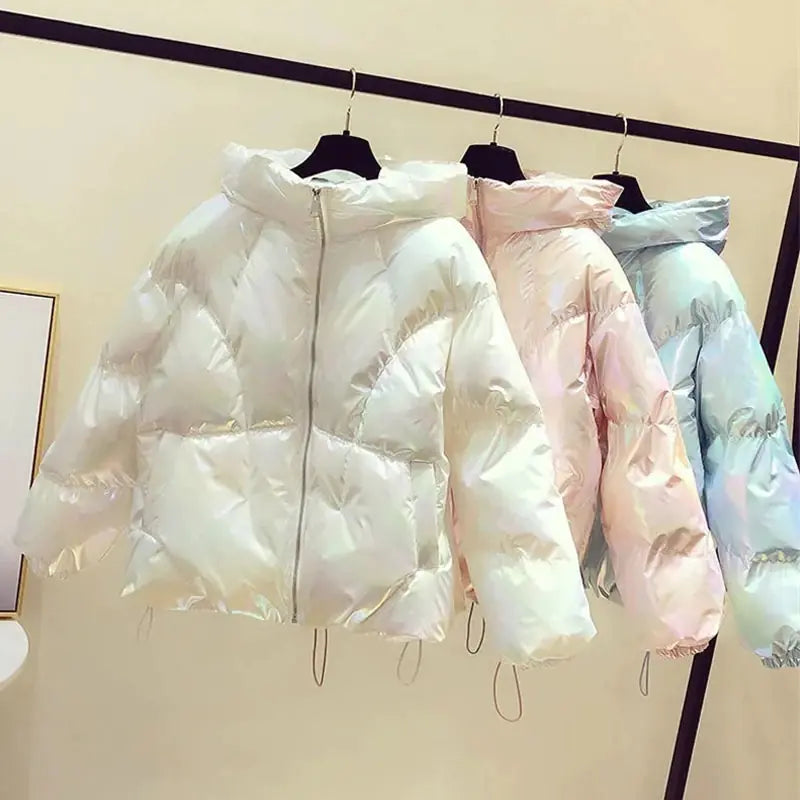 Fashionable Short Cotton-Padded Winter Jacket