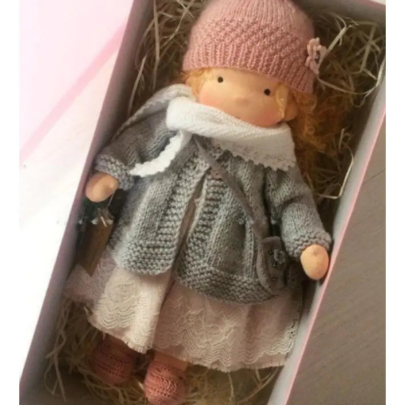 Handmade Mini Dress-Up Doll DIY Gift Box Set