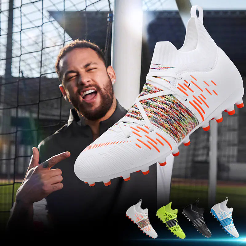 Men's Professional Outdoor Soccer Shoes in Microfiber