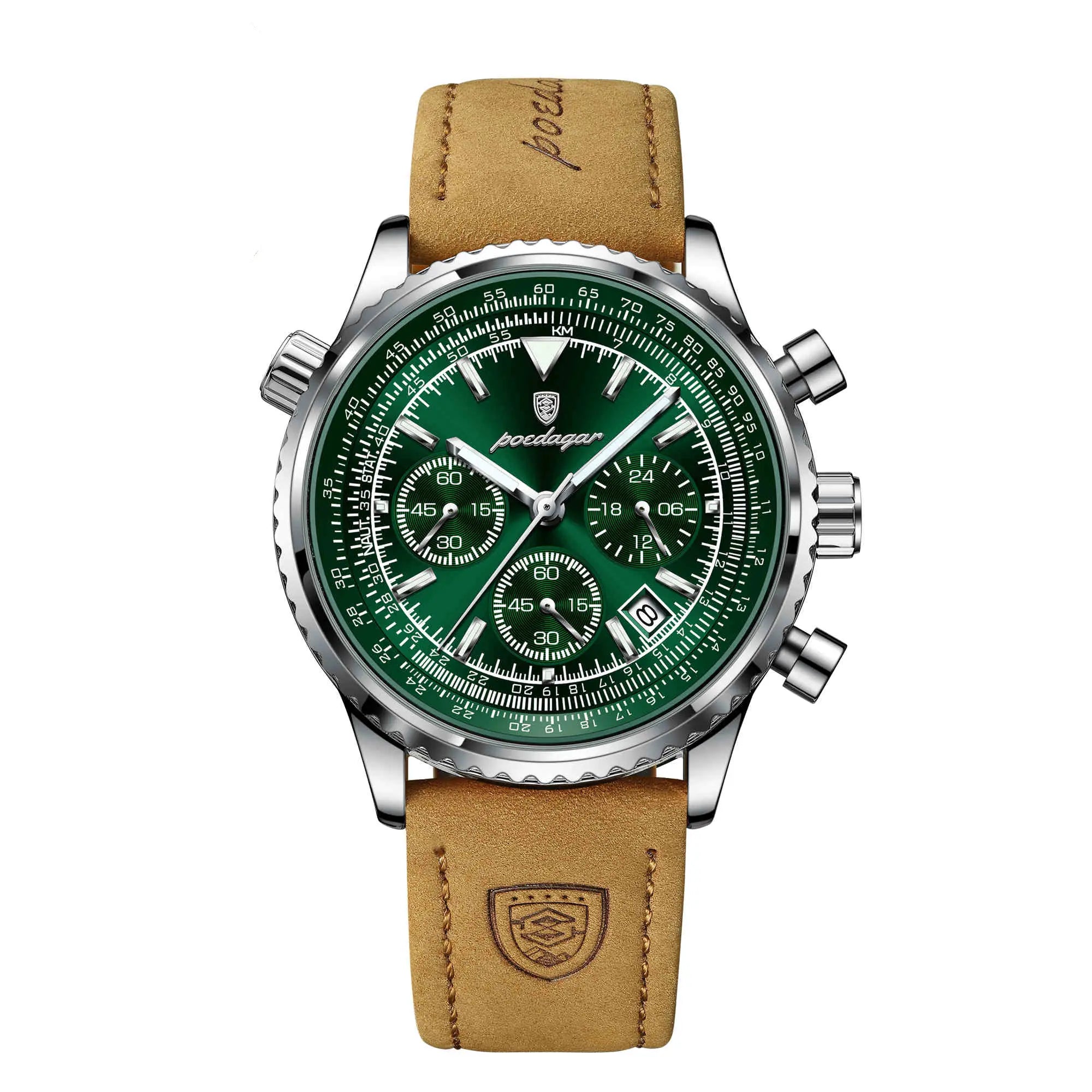 Leather Quartz Watch