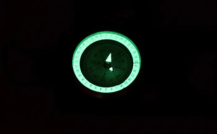 Compass and Inclination Meter with Degree Scale