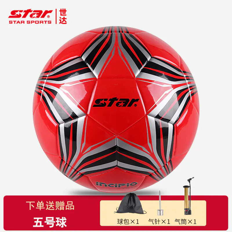 Star Soccer Ball for Kids and Adults - Professional Use
