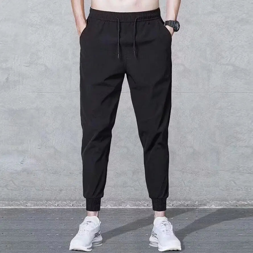 Men's Gothic Casual Straight Waist Pants