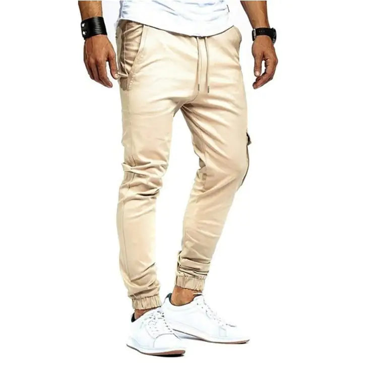 Men's Casual Solid Color Sports Trousers