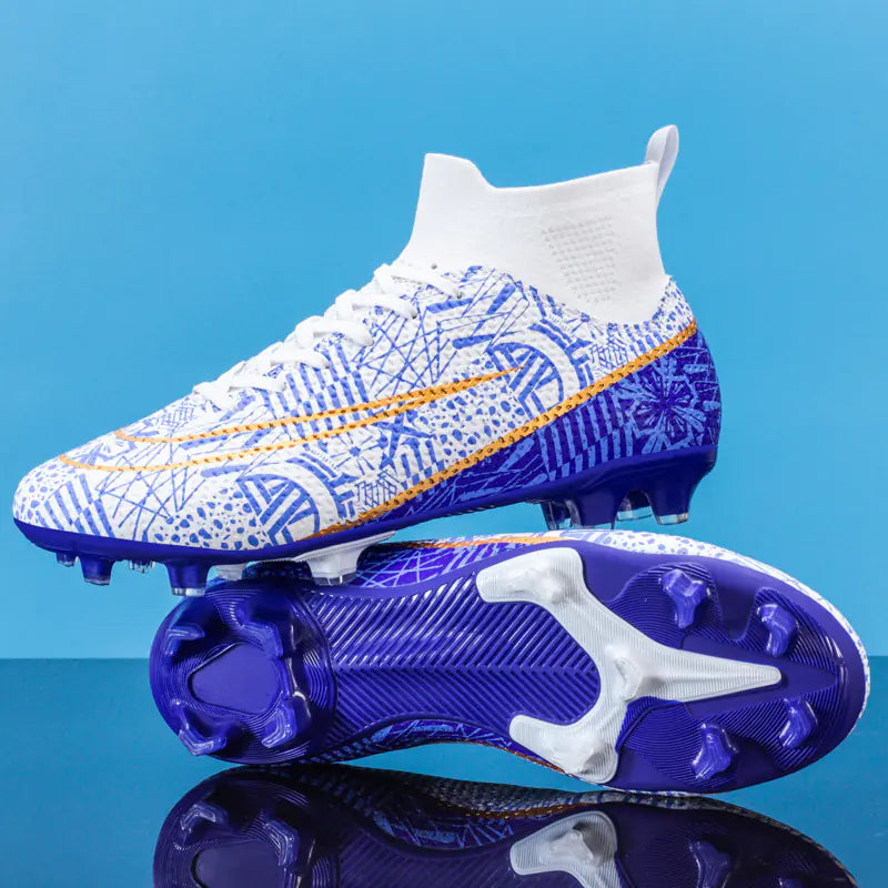 Men's Outdoor Soccer Shoes in Microfiber Material