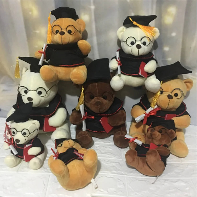 Plush Doctor Bear Toy Gift - Graduation Teddy Bear