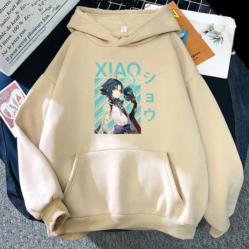 Couple Hooded Fleece Pullover Sweater