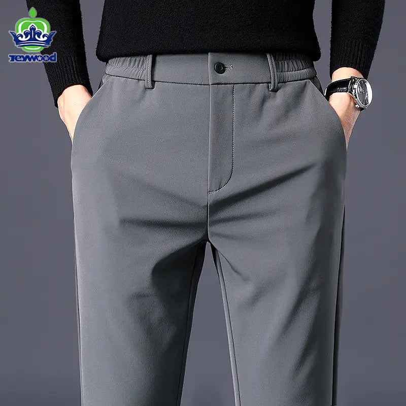 Slim Fit Comfortable Stretch Men's Casual Pants